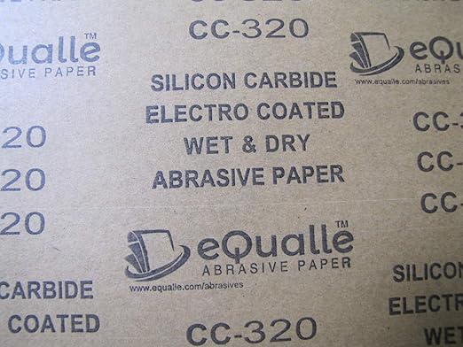 320 Grit Sandpaper Sheets 100 Pack 9x11 in Bulk Sandpaper Multi-Surface Precision Sanding Wood Metal Paint Removal Rust Removal Papel De Lija Surface Preparation Woodworking