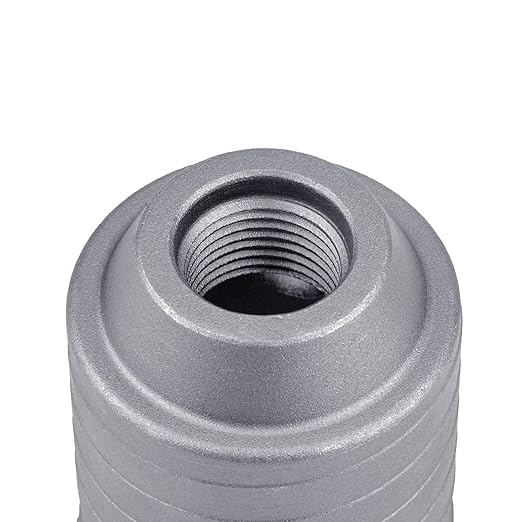 2.5 inch / 65mm Concrete Hole Saw with SDS Plus Shank Connecting Rod, GUICGOC Tungsten Carbide Teeth (7.7mm x 4mm) Cement Hole Saw for Concrete Cement Brick Wall Stone 65mm / 2.5 inch