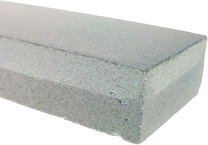 ASR Outdoor 8" Dual Grit Knife Blade Sharpener Bench Sharpening Stone, 120/240 Grit