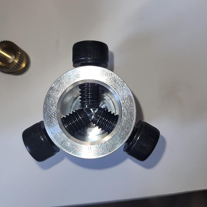 The Ultimate Handwheel | 0.75" or less shaft - Out Dia 4" | 2-Type Set Screw and Revolving Knob Handle Included Can be Used Immediately Without Any Pre-processing Before Use. [Made in Korea]