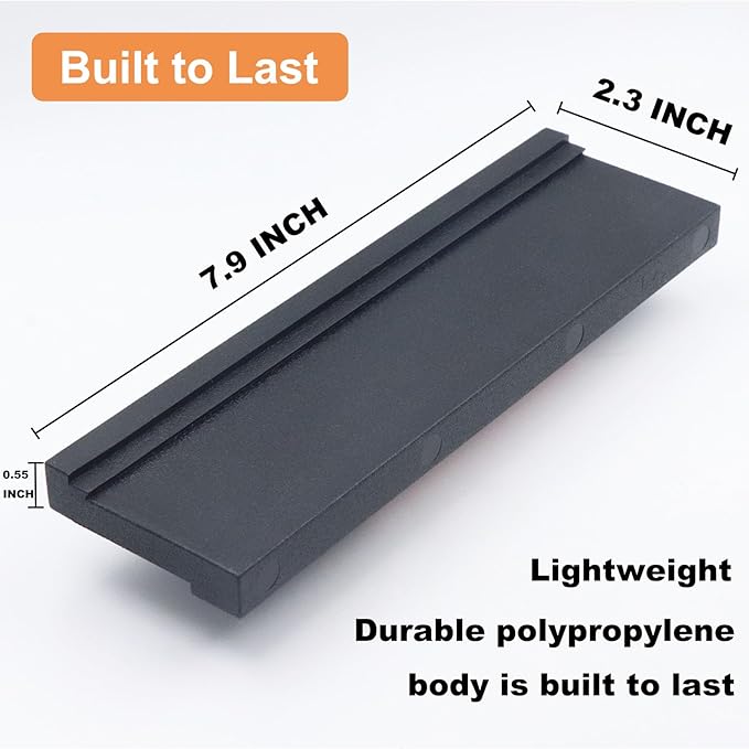 Tapping Block Wood Flooring Tool, Universal Tapping Block with 3 Different Edges, Essential Tool for Vinyl Plank & Laminate Flooring Installation