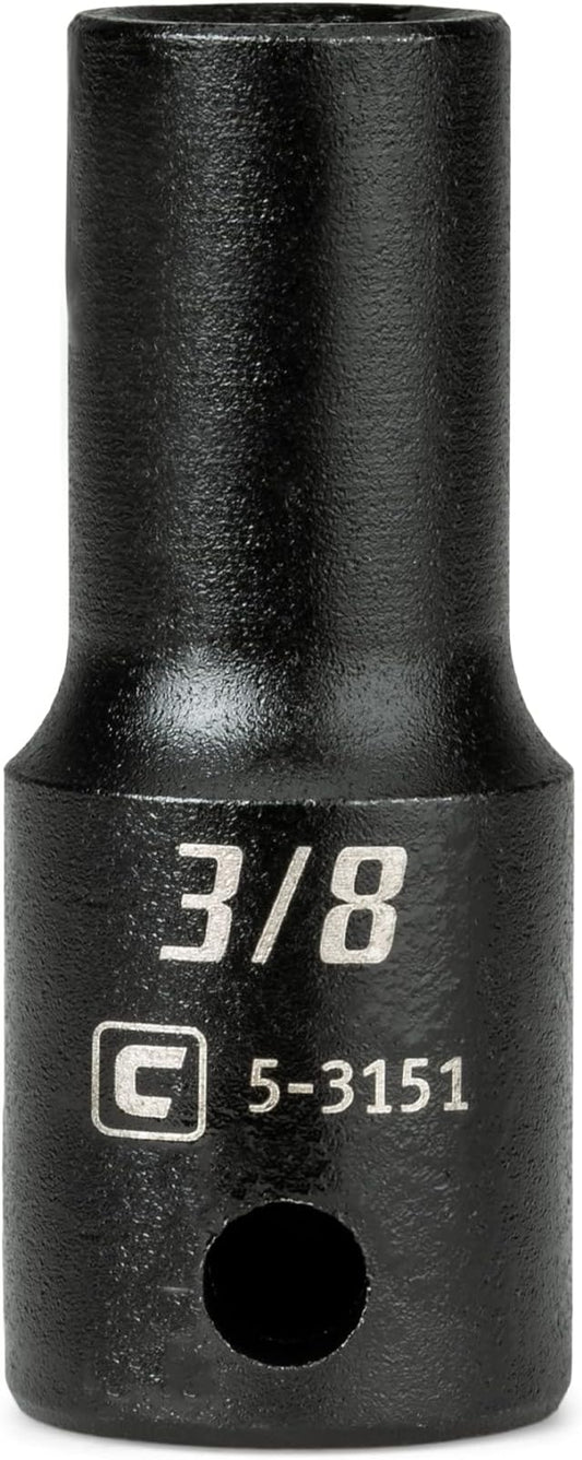 Capri Tools 3/8 in. Drive 3/8 in. Semi-Deep Impact Socket