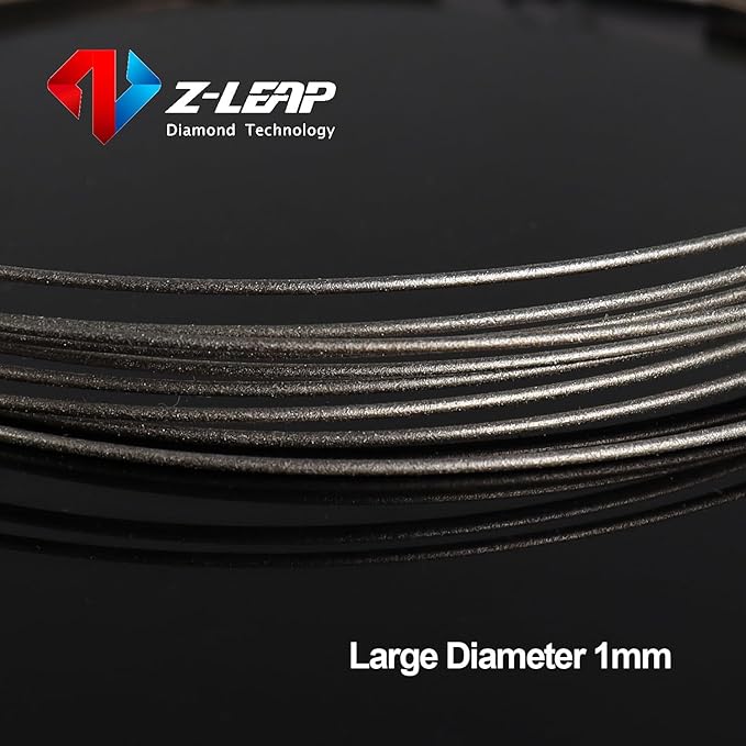 Diamond Wire Saw 1.0mm - High-Strength Cutting Tool for Wood/Metal/Ceramic, Multi-Scenario DIY Projects
