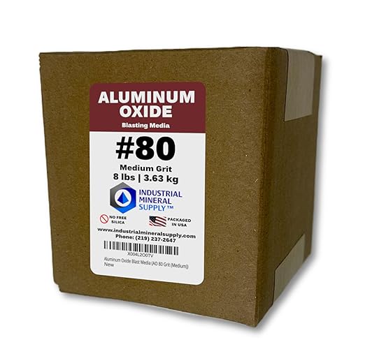 Aluminum Oxide Blast Media (#80 Grit (Medium))