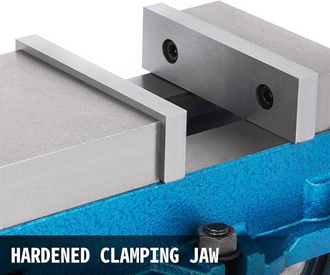 VEVOR 3 Inch Heavy Duty Milling Vise Bench Clamp Vise High Precision Clamping Vise 3 Inch Jaw Width with 360 Degree Swiveling Base CNC Vise