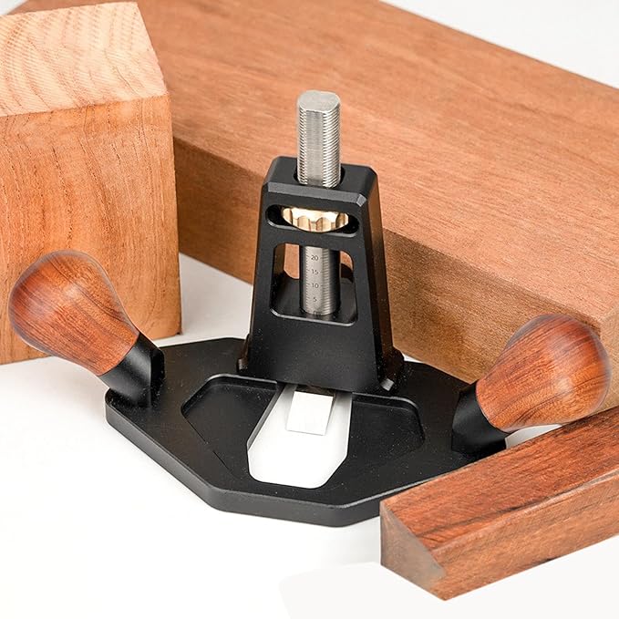 Mini Woodworking Planer, Flat Bottom Edged Plane, Portable DIY Woodcraft Tool, Smoothing Bench Hand Planer, Wood Plane for Surface Smoothing