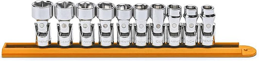 GEARWRENCH 3/8" Drive Flex Metric Socket Set 10 Pc., 6 Point - 80565