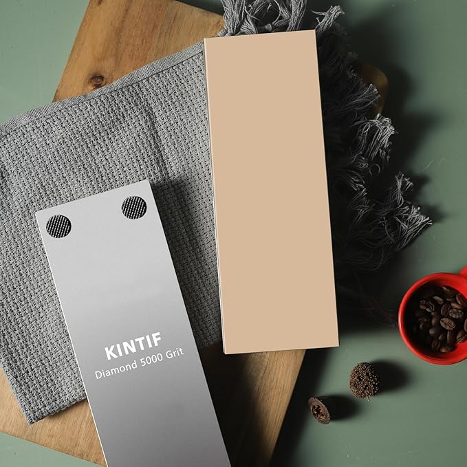 Diamond Whetstone Knife Sharpening Stone #5000, Cuts fast Excellent for hard metals,Extra fine grinding Polishing Whetstone