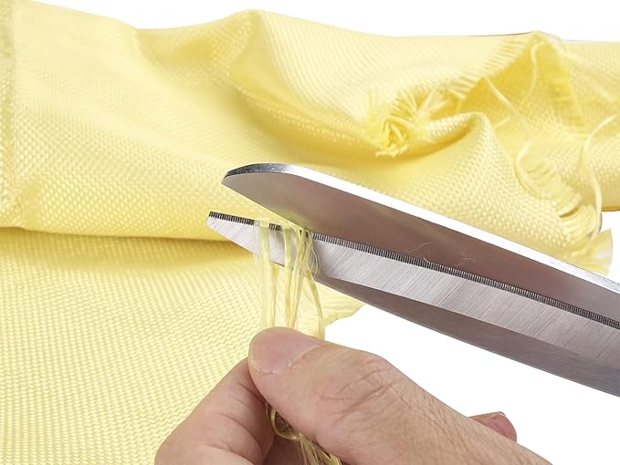 Ascend Tools 10 inch Carbon Steel Shears - Kevlar, Dyneema, Vectran, Spectra, Technora, Nomex, Innegra, Dacron, Fiberglass, Carbon Fiber, Breathers