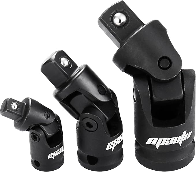 EPAuto Impact Universal Joint Set, Cr-V,3 Pieces