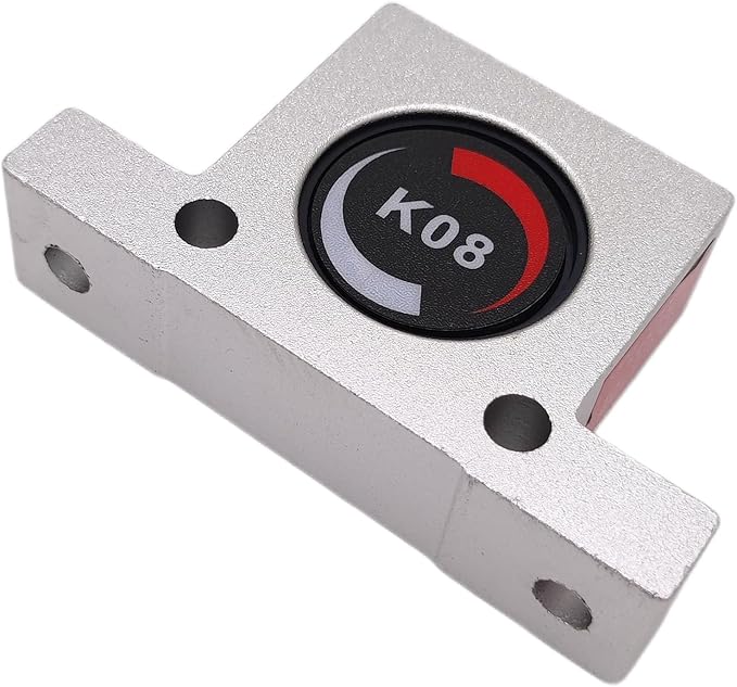 K 1/4'' K8 Thread Pneumatic Vibrator Power Concrete Vibrator Ball Type Aluminum Alloy Air Turbine Oscillator with Silencer