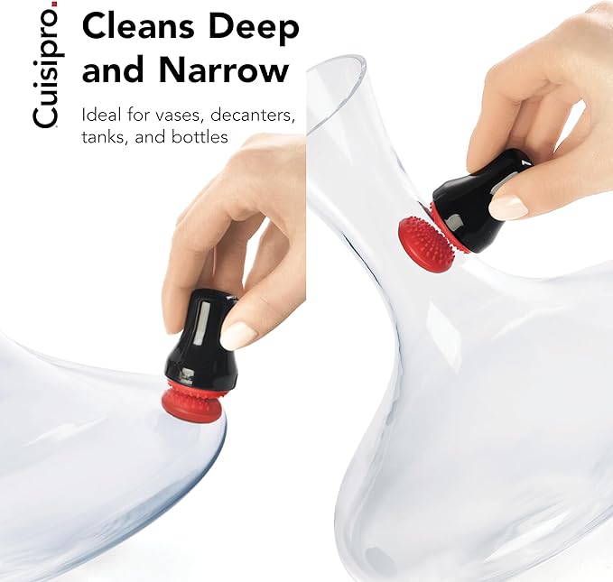Cuisipro Magnetic Spot Scrubber, Black