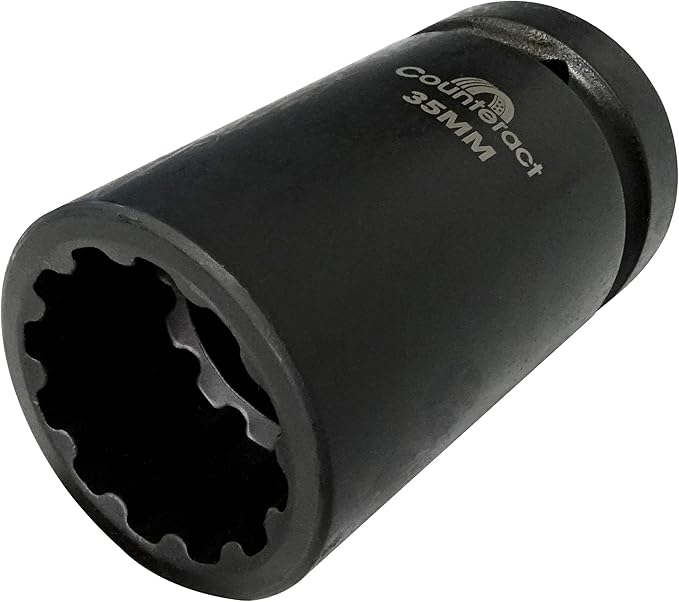 Counteract Socket Pro ??6 Way Socket 5pc Set - 17mm, 27mm, 30mm, 33mm, 35mm - 1" Drive