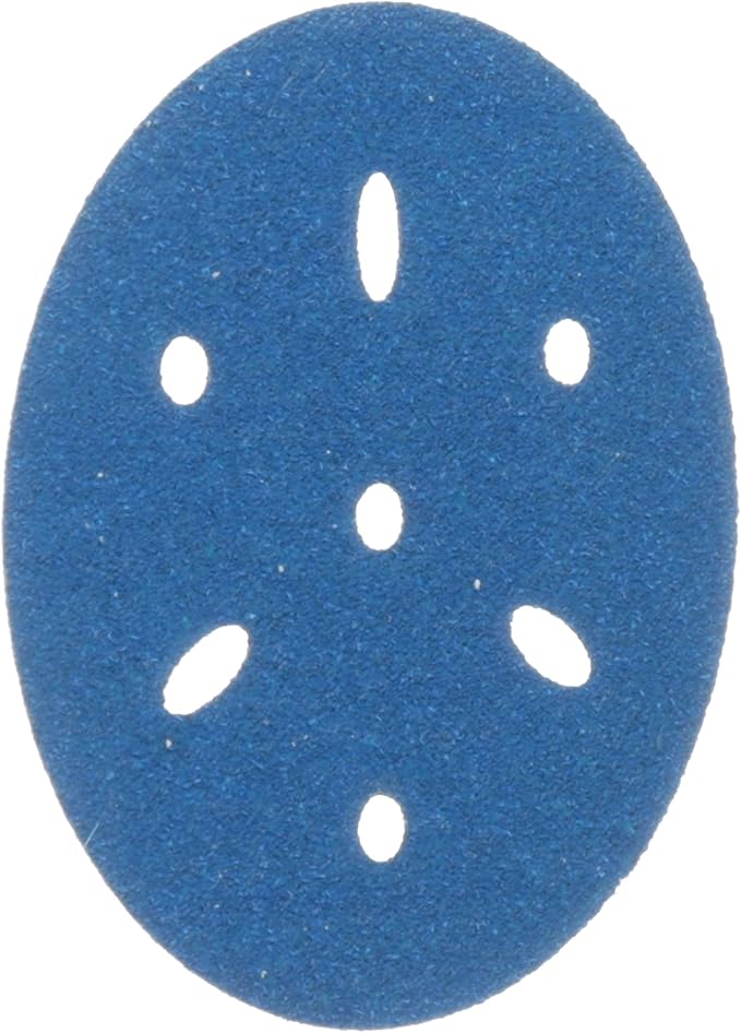 3m 3M-36142 Hookit Blue Abrasive Disc Multi-hole, 3 80 Grade