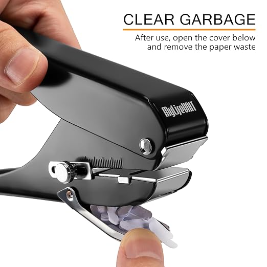 MyLifeUNIT Badge Hole Punch, Slot Puncher for Id Card, PVC Slot and Paper, Heavy-Duty Hole Punch for Pro Use