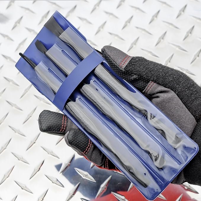 Bojo Tools - 3-Piece Plastic Smoothing Tool Kit in Pouch - Heavy Duty 5-PACK