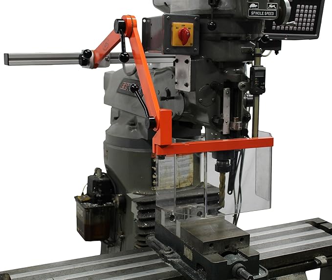 Ram Mount Milling Machine Safety Guard, Standard Model, No Interlock. Part # MG-3 by ATS Machine Safety Solutions