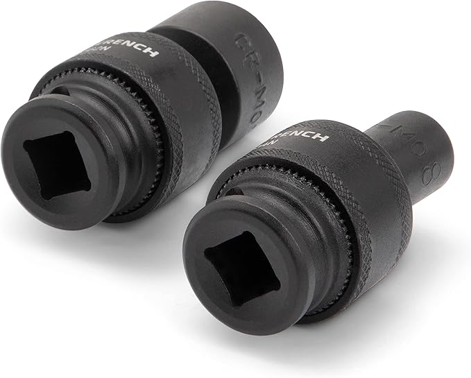 GEARWRENCH 15 Piece 3/8inch Drive 6 Point Universal Impact Socket Set, Metric - 84918N