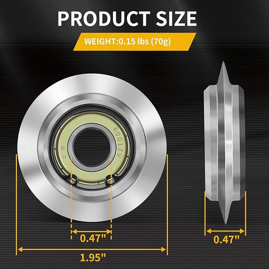 SENDUO Upgraded Replacement Blade,65mn Spring Steel Blade for Copper Wire Stripping Machine Powered Cable Stripper Cutters 2 Piece