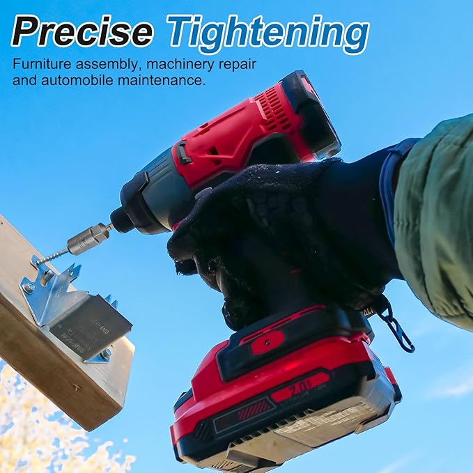 HARFINGTON 2pcs Nut Driver Drill Bit 9mm Metric Socket 1/4" Hex Shank 1.65" (42mm) Long Magnetic 6-Point Sockets Quick Change CR-V Steel Bolt Setters for Power Drill Drivers