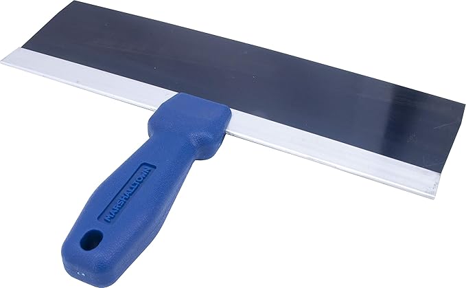 MARSHALLTOWN Blue Steel Taping Knives, 12, Inch Plastic Handle Drywall and Plastering, 5512P