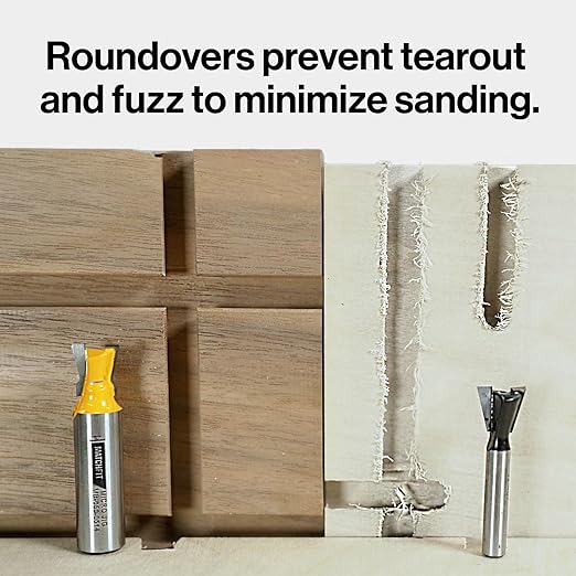 MICROJIG Matchfit MB-025-0514 Dovetail 1/4" Shank 14° X 1/2" Router Bit