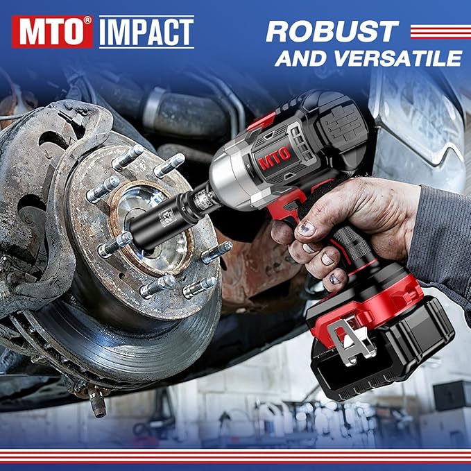 MTO 1/2" Female to 1" Male Impact Socket Adapter, 1/2-Inch Impact Socket Adapter, Chrome Molybdenum Alloy Steel, for Impact Wrench & Ratchet Use