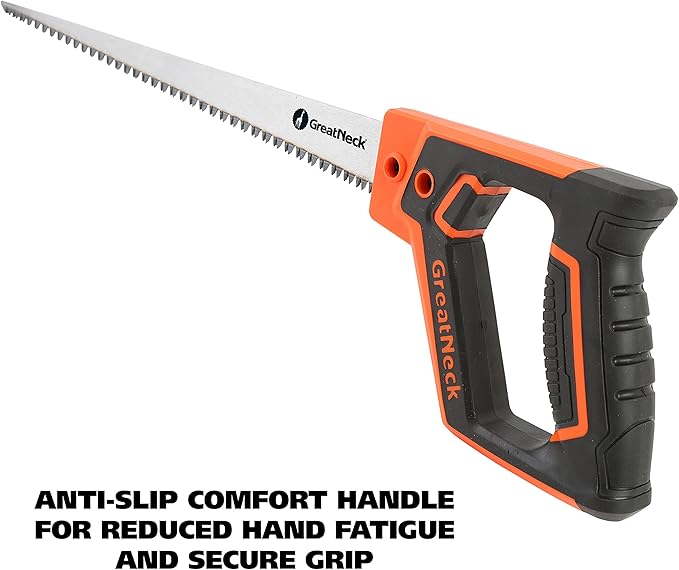 GreatNeck 12" Compass Saw - Precision Saw for Wood & Plastic, Drywall Cutting