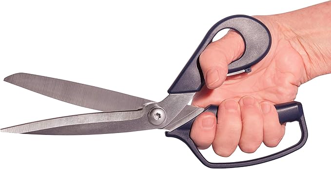 Ascend Tools 11 inch Carbon Steel Shears - Kevlar, Dyneema, Vectran, Spectra, Technora, Nomex, Innegra, Dacron, Fiberglass, Carbon Fiber, Breathers