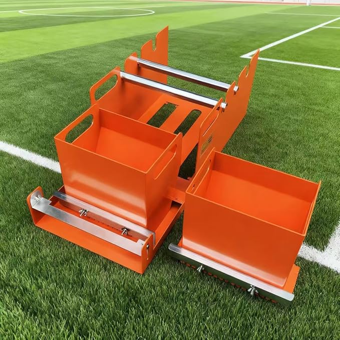 Artificial Turf Installation Tool Glue Applicator Glue Spreader for Spreading Glue on Turf Seam Tape (orange)
