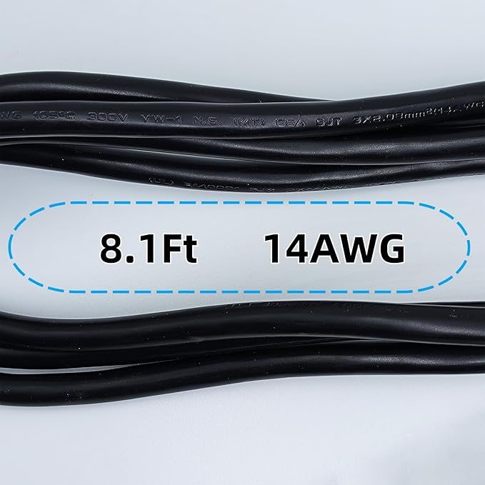 95104L for SKILSAW Saw Replacement Cord with SPT77WM SPT78W SPT70WM SPT70V SPT55 Circular Saw Heavy Duty Durable Power Cord for SKIL Saw Worm Drive Saw Power Tools M77 77 Parts