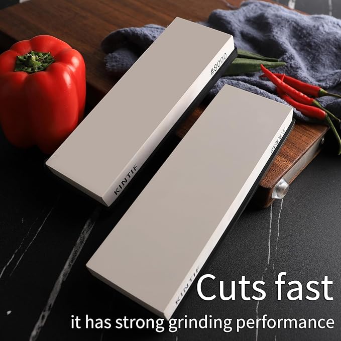 Whetstone Knife Sharpening Stone #8000 Extra Fine Grit Cuts fast Splash and go No need to soak,Polishing Stone Ultra Fine Whetstone
