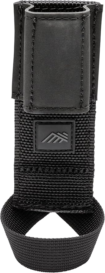 Diamondback Gun Loop Drill Holster - Durable SuperFabric Drill Holder for Tool Belt - Professional-Grade Tool Belt Drill Holster for Nail Guns, Driver, Chalk Line and Tools - Black, 7" x 2"