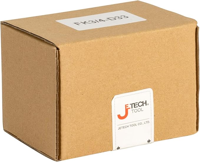 Jetech 3/4-Inch Drive 33mm Deep Impact Socket with 6-Point Design, Heat-Treated Chrome Molybdenum Alloy Steel, Metric