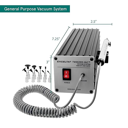 Excelta - 4000-ST - Vacuum Systems Standard Performance - Four Star, 4" Height, 4" Wide, 8" Length
