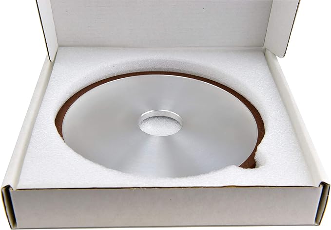 MaxTool Dia 6" 1A1 Diamond Plain Wheel Abrasive Grinding Wheel Thick 1/4" Resin Bond; NDR1A1D6T06X6G15M