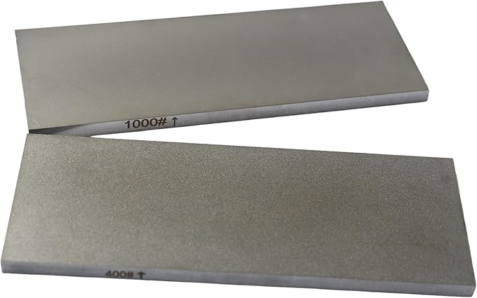 CBN Sharpening Stone 8 inch Double-sided Whetstone Knife Sharpener 8??x 3?? for Sharpening High Speed Steel,Special Steel,for Both Household and Professional Use (400/1000 Grit)