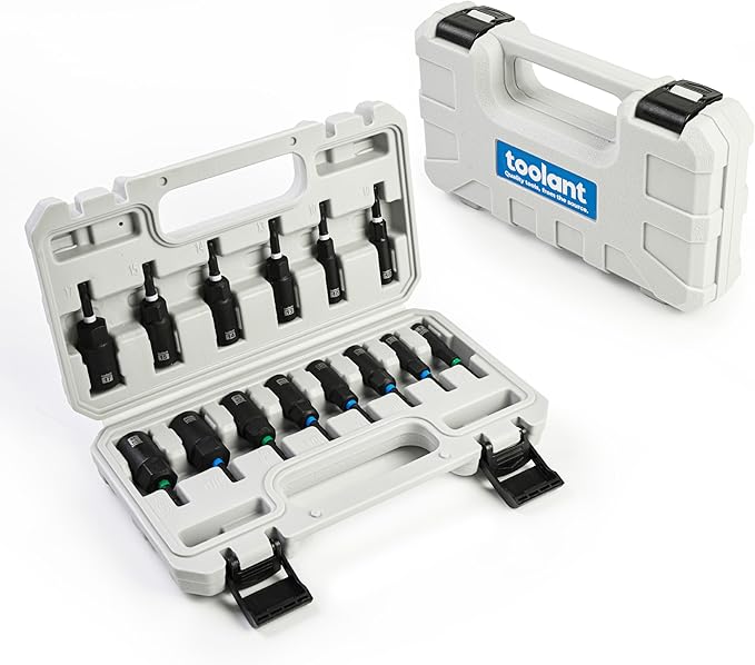 toolant Deeper Nut Driver Set, Impact Nut Driver for Drill Bit