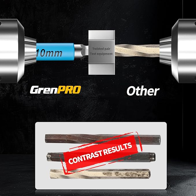 GRENPRO Allen Wrenches Sets, Hex Key Set, 9pcs Allan Wrench Sets Metric And Standard, Bike Wrench Tools Organizer With Color Coded, Long Alen Alan Keys sets, Large Mini Small Ball End Allen Wrench Set