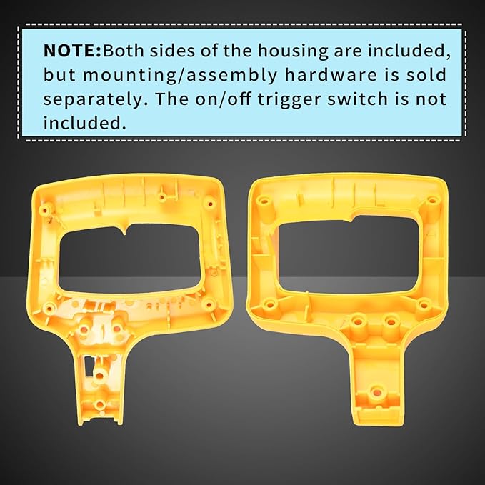 153755-01 Miter Saw Clamshell Handle Compatible with Dewalt Miter Saw DW708 Handle,Fits DW708 Type 1, DW708 Type 3, DW708 Type 4, DW708-B2 Type 2,DW708-BR Type 2 Grip Clamshell