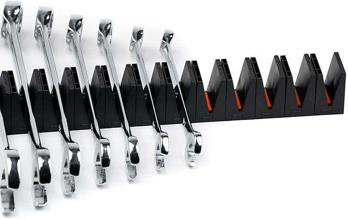 ToolBox Widget Wrench Organizer Pro Series 4.0 ??Magnetic Wrench Holders for Tool Drawer ??Modular Toolbox Organizer System ??Tool Storage for Professional & DIY Mechanics - 2 Pack, 24 Holders