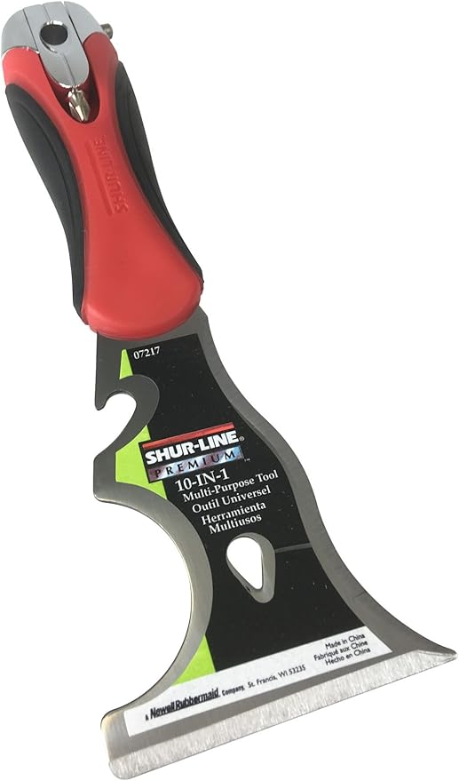 Shur-Line 7217 2-1/2-Inch 10-in-1 Multi-Purpose Tool