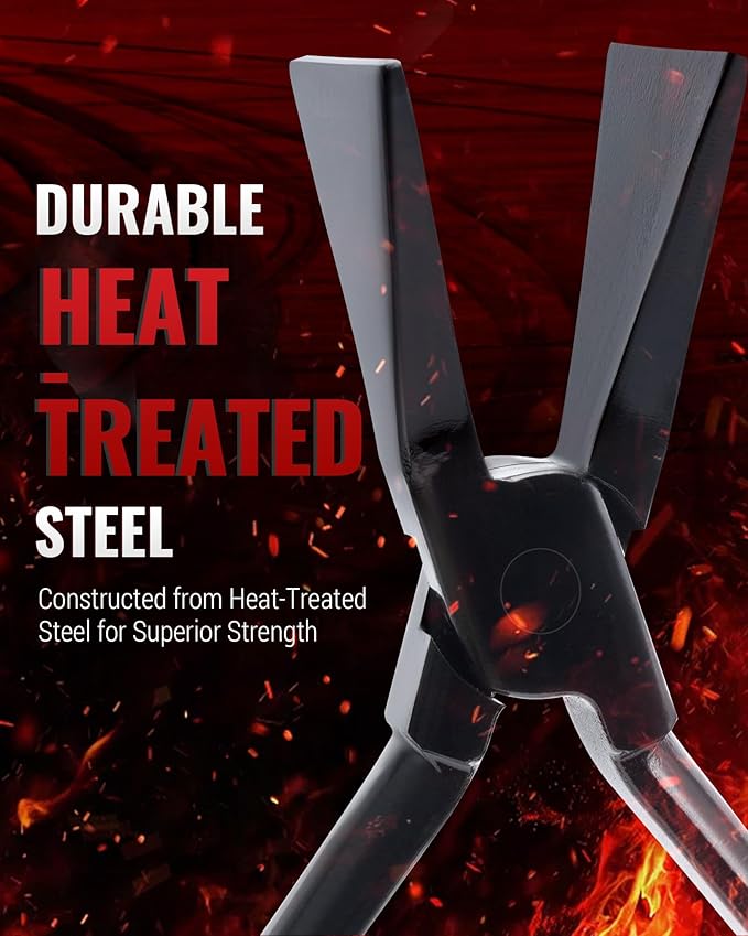 Hand Seamers Sheet Metal Tools, 3 Pieces Sheet Metal Bender for Bending and Flattening Sheet Metal, Straight Jaw, 45째, and 90째 Metal Bending Tool with Tool Box Storage Case