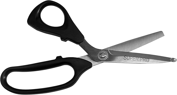 MUELLER Sports Medicine Super Pro 21L Medical Scissors, Left-Handed, Stainless Steel Trauma Shears, For Quick & Safe Tape Removal, Black/Silver