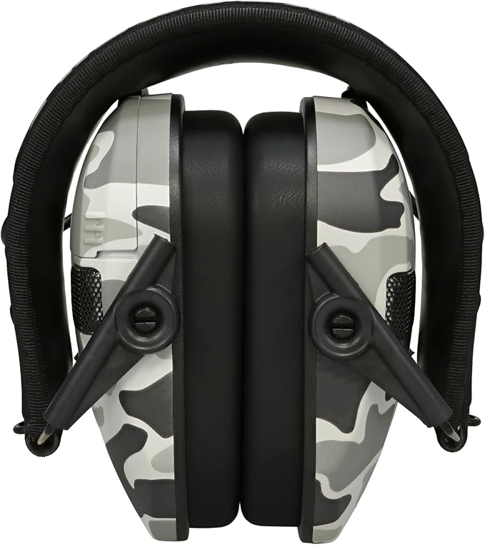 Walker's Razor Slim Ultra Low Profile Compact Design Adjustable Range Shooting Hunting Hearing Protection Electronic Earmuffs