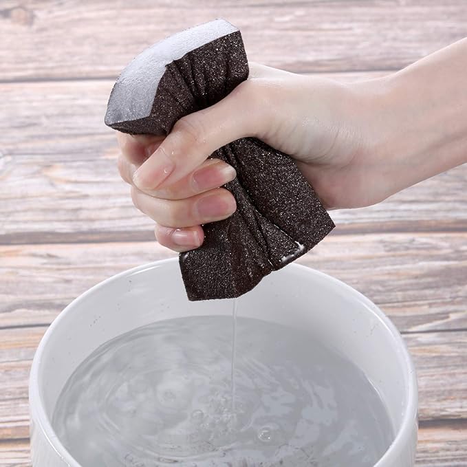 Sanding Sponge, Sanding Blocks, Washable and Reusable Sand Sponge Kit, 8 Pieces (Medium Grade)