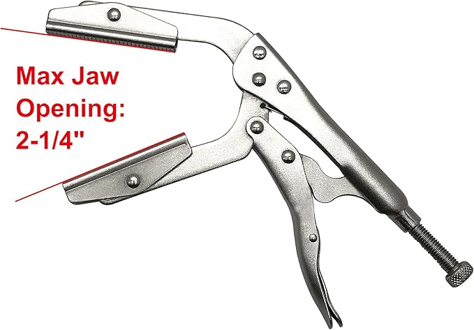 Radiator Hose Pinch Off Pliers, 10.5 inches, 2-1/4" Max Opening