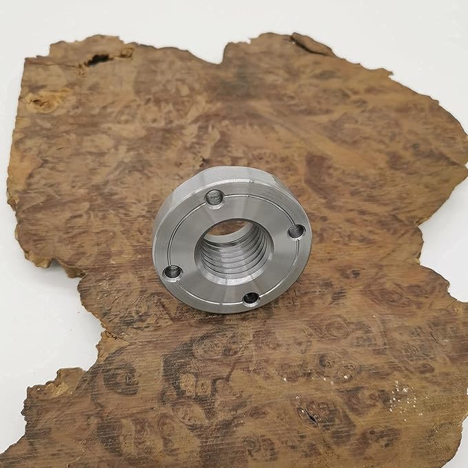 2" Wood Lathe Steel Faceplate Chucks, 1??8TPI Thread Woodworking Accessories Tools