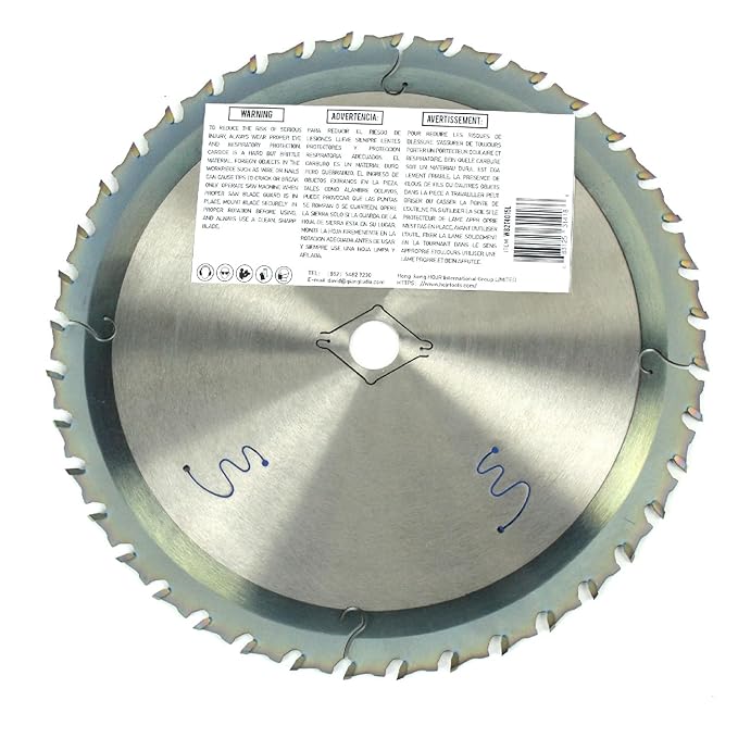 Circular Saw Blade Woodworking TA Series, 8-1/4" 40-Tooth, Arbor: 5/8", Finishing/General Purpose Wood Cutting, Anti-Thermal Adhesion Coating on Cutting Head -TA, 8-1/4" 40T TA