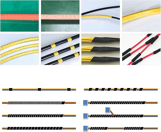 JARYANNIX 110V Automatic Tape Winding Machine for Automotive Wiring Harness, Tape Applicator Wiring Harness Tape Winding Machine Coil Winder Equipment Wire Diameters 0.12"-1.18"
